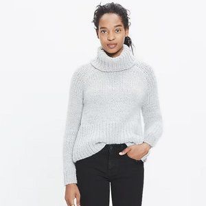 Madewell Hand Knit Alpaca Wool Cozy Turtle Neck